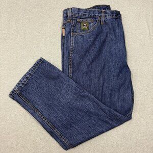 Cinch Western Jeans Mens Green Label Rodeo 42X30 Med Wash Relaxed Fit Cowboy